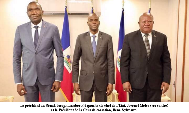 Tenue d’une rencontre entre les présidents des trois pouvoirs de l’État